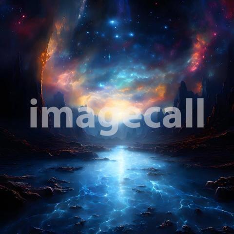 Abstract and surreal colorful and vivid (3660)