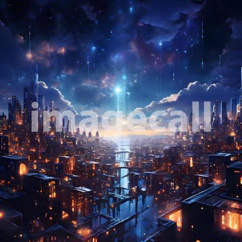 Abstract and surreal colorful and vivid (3667)