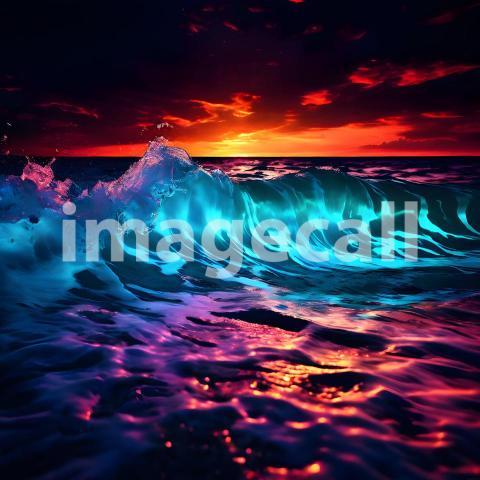 Abstract and surreal colorful and vivid (3670)