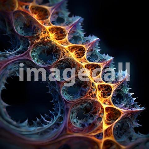 Abstract and surreal colorful and vivid (3671)