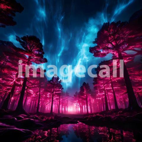 Abstract and surreal colorful and vivid (3673)