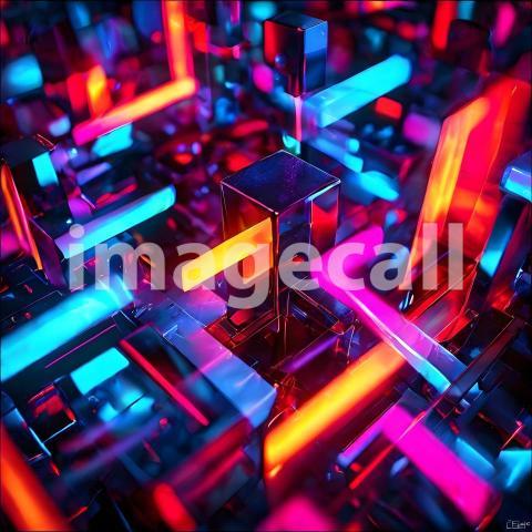 Abstract and surreal colorful and vivid (3678)