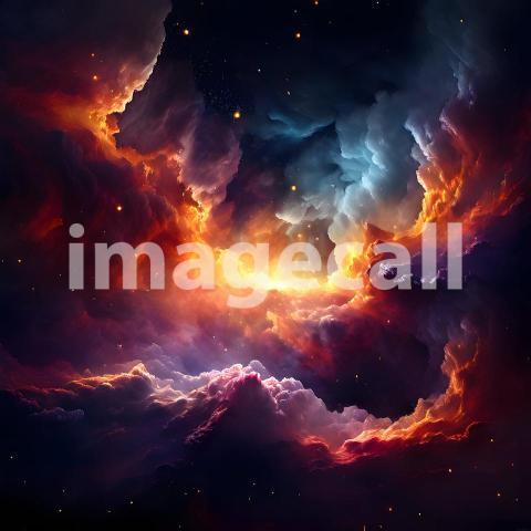 Abstract and surreal colorful and vivid (3680)