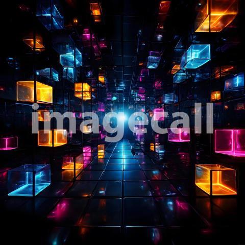 Abstract and surreal colorful and vivid (3688)