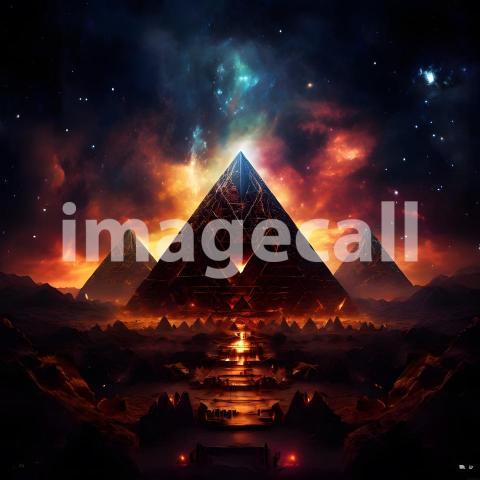 Abstract and surreal colorful and vivid (3685)