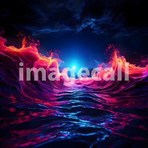 Abstract and surreal colorful and vivid (3696)