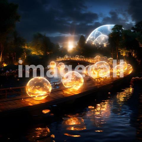 Abstract and surreal colorful and vivid (3697)