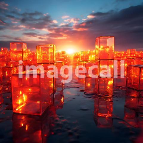 Abstract and surreal colorful and vivid (3709)