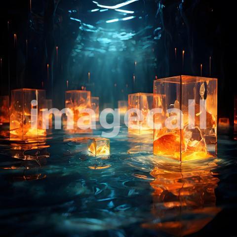 Abstract and surreal colorful and vivid (3727)