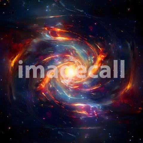 Abstract and surreal colorful and vivid (3725)