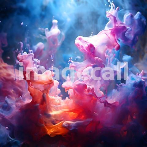 Abstract and surreal colorful and vivid (3728)