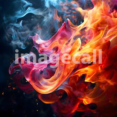 Abstract and surreal colorful and vivid (3739)