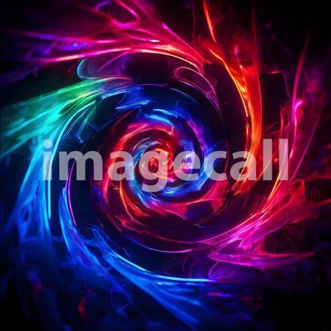 Abstract and surreal colorful and vivid (3731)