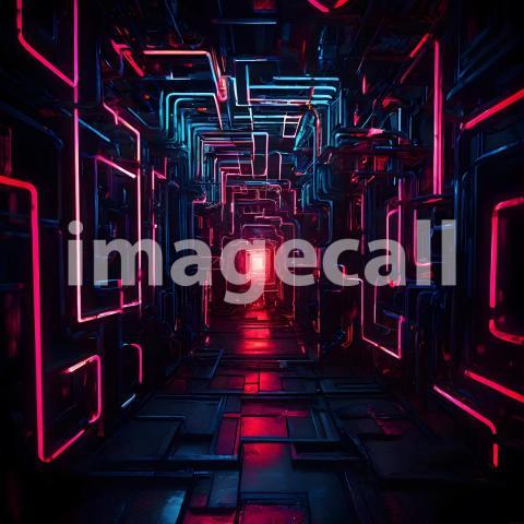 Abstract and surreal colorful and vivid (3741)