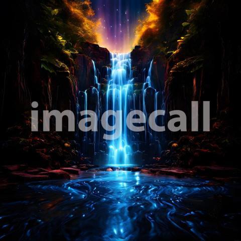 Abstract and surreal colorful and vivid (3743)