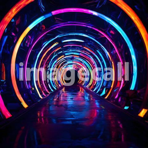 Abstract and surreal colorful and vivid (3752)