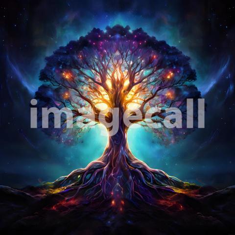 Abstract and surreal colorful and vivid (3742)