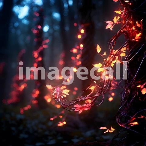 Abstract and surreal colorful and vivid (3764)