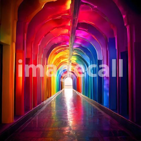Abstract and surreal colorful and vivid (3763)