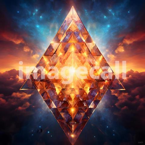 Abstract and surreal colorful and vivid (3773)