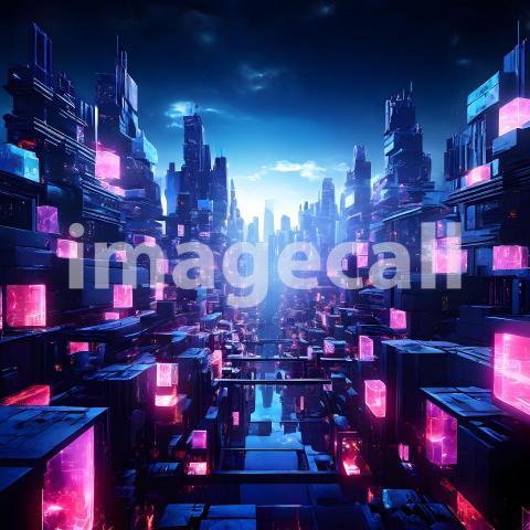 Abstract and surreal colorful and vivid (3762)