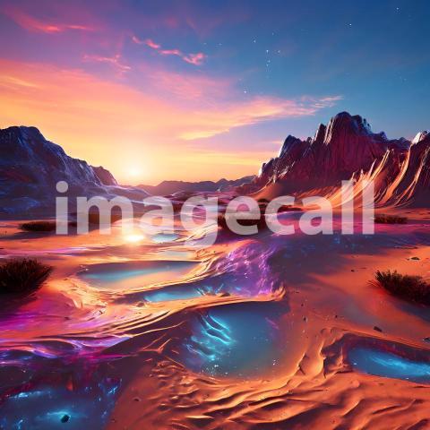 Abstract and surreal colorful and vivid (3779)