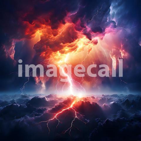 Abstract and surreal colorful and vivid (3783)