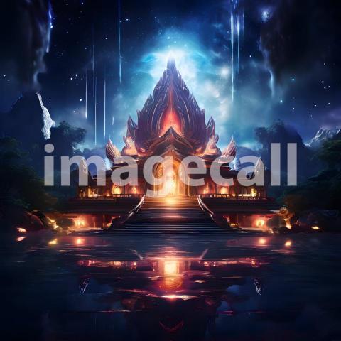 Abstract and surreal colorful and vivid (3790)