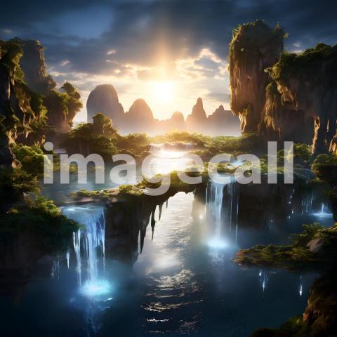 Abstract and surreal colorful and vivid (3782)