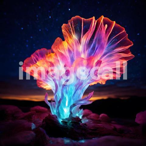 Abstract and surreal colorful and vivid (3792)