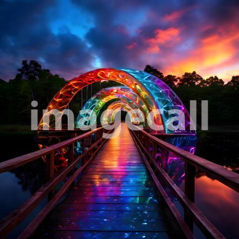 Abstract and surreal colorful and vivid (3799)