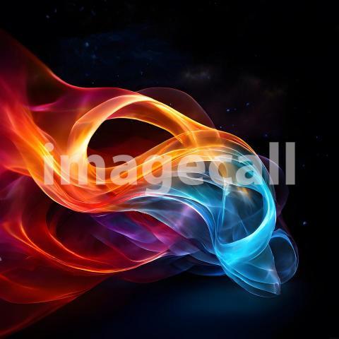 Abstract and surreal colorful and vivid (3801)