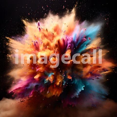 Abstract and surreal colorful and vivid (3802)