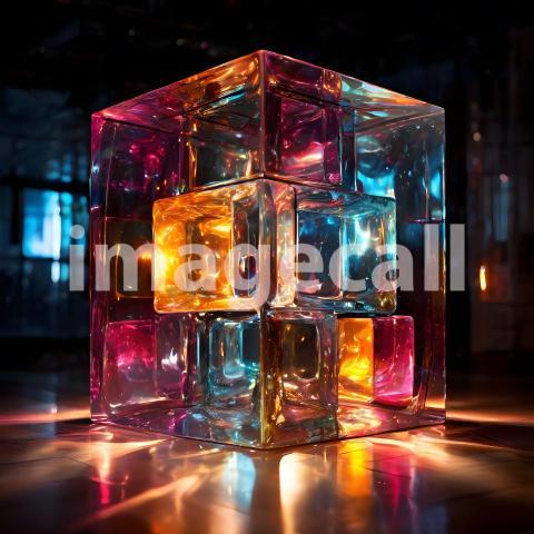 Abstract and surreal colorful and vivid (3809)