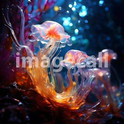 Abstract and surreal colorful and vivid (3808)