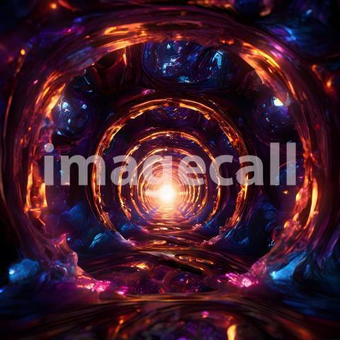 Abstract and surreal colorful and vivid (3812)