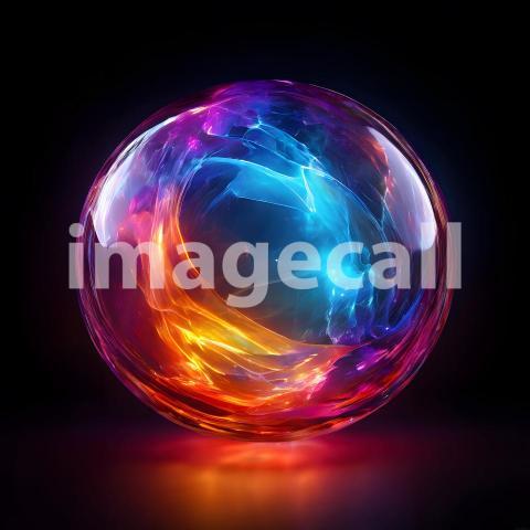 Abstract and surreal colorful and vivid (3816)