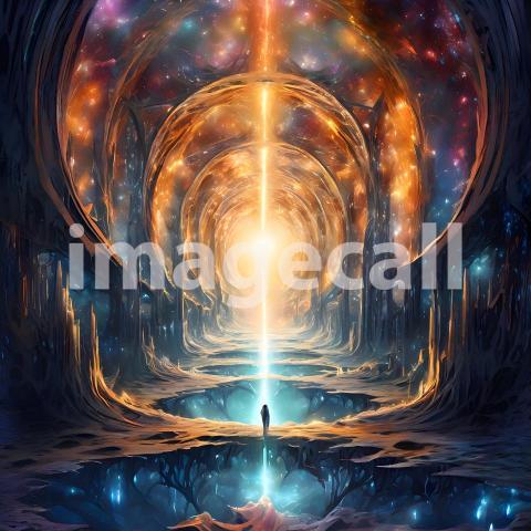 Abstract and surreal colorful and vivid (3813)