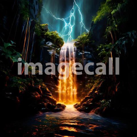 Abstract and surreal colorful and vivid (3821)