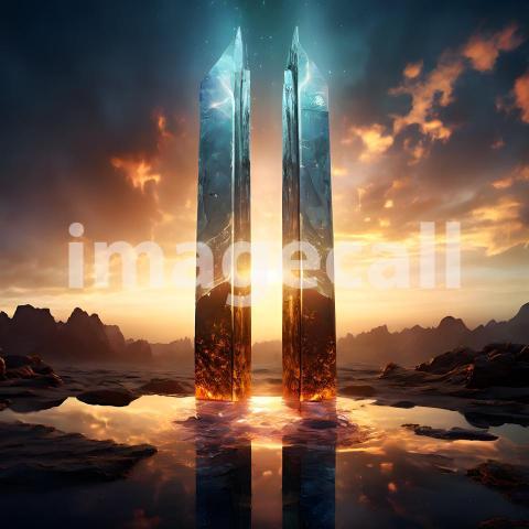 Abstract and surreal colorful and vivid (3824)