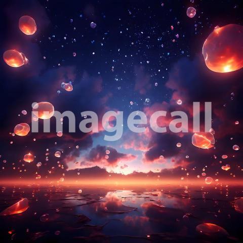 Abstract and surreal colorful and vivid (3829)