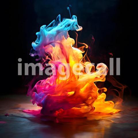 Abstract and surreal colorful and vivid (3835)