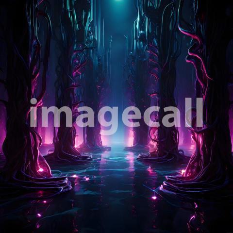 Abstract and surreal colorful and vivid (3834)