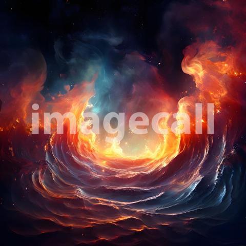 Abstract and surreal colorful and vivid (3831)