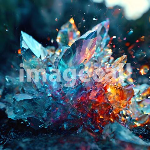 Abstract and surreal colorful and vivid (3851)