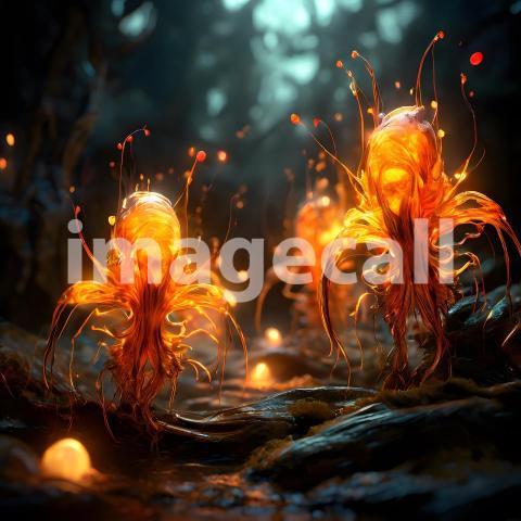 Abstract and surreal colorful and vivid (3856)