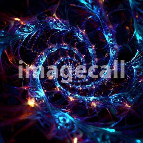Abstract and surreal colorful and vivid (3833)
