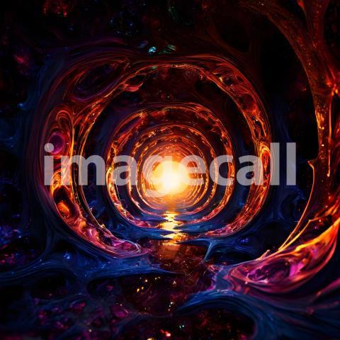 Abstract and surreal colorful and vivid (3862)