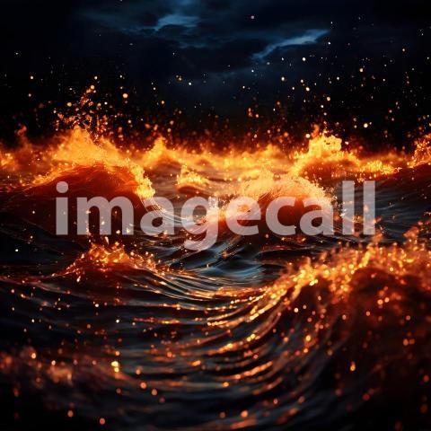 Abstract and surreal colorful and vivid (3865)