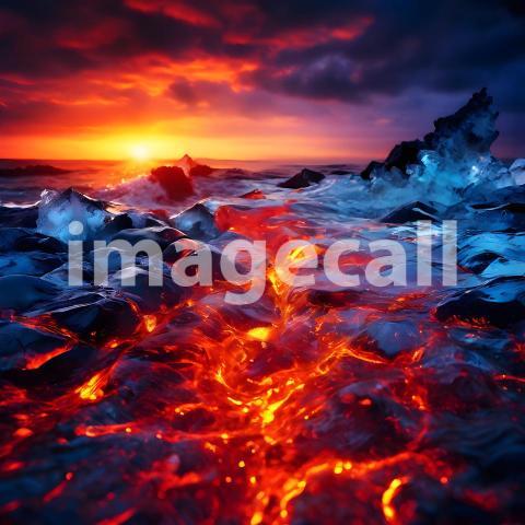 Abstract and surreal colorful and vivid (3869)